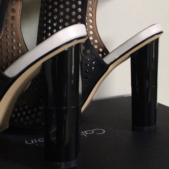 Nwot Calvin Klein 4” cage heels - Picture 5 of 6